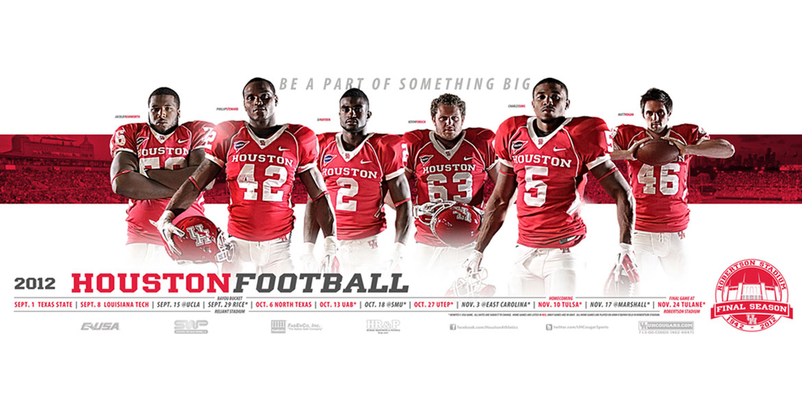 Football Schedule Poster