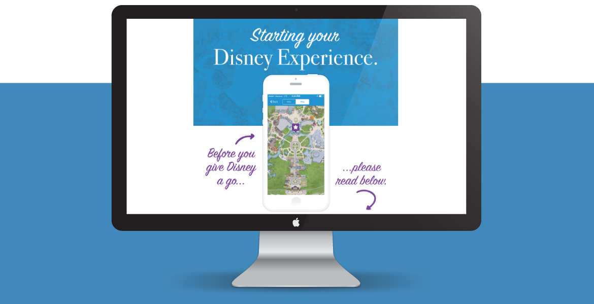 Starting your My Disney Experience
